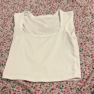 SHEIN Classic White Tank Top
